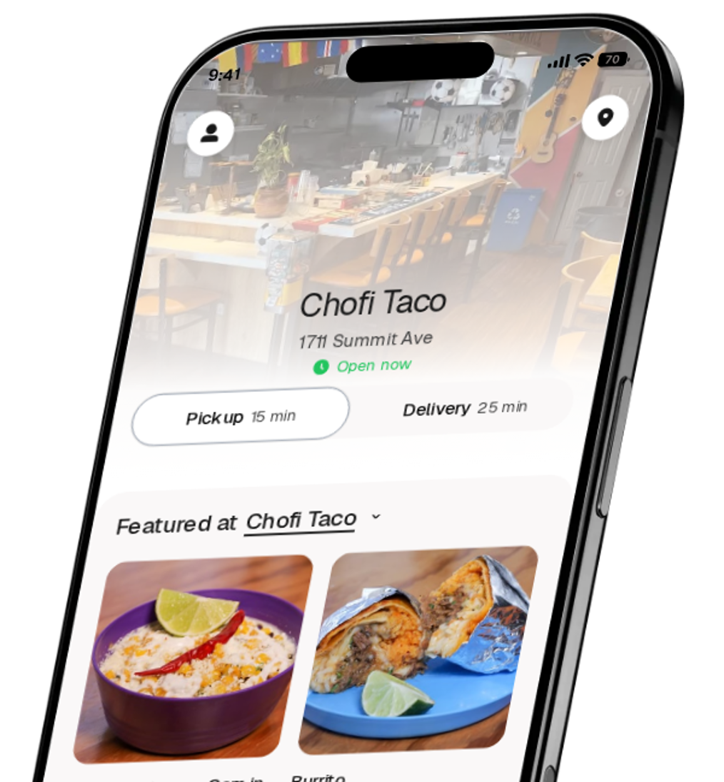Chofi Taco app preview